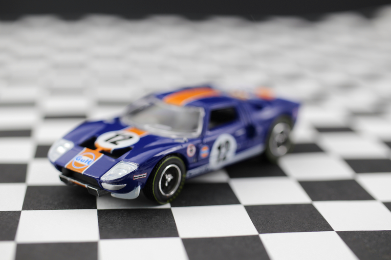 Illustration for article titled AutoWorld's 1:64 Ford GT40 in the better Gulf Livery